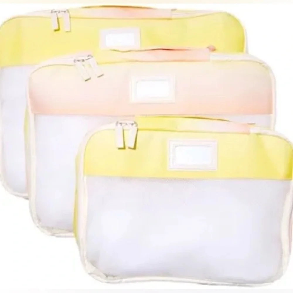 CALPAK Set of 3 Packing Cubes in Sorbet